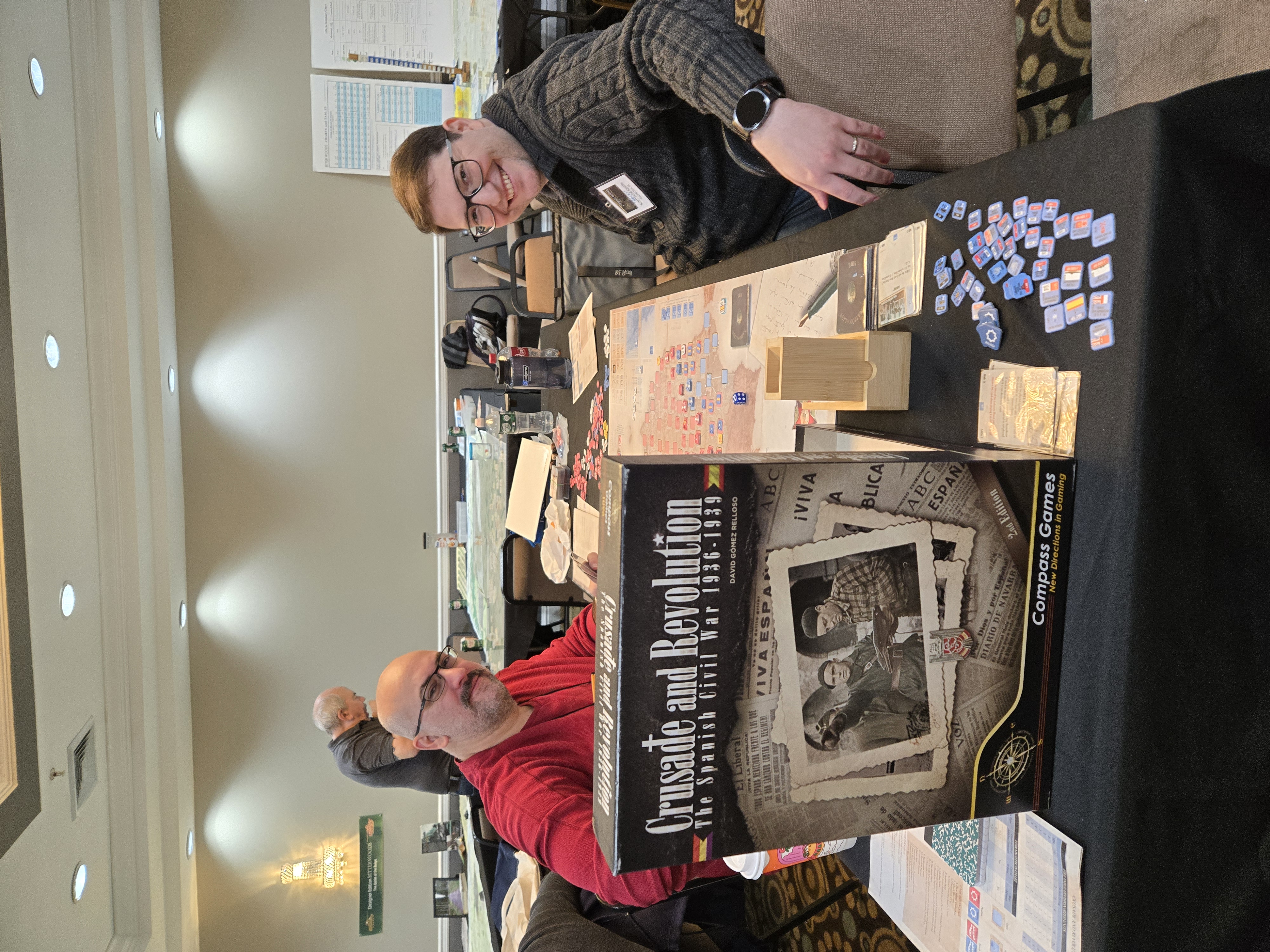 Playing Crusade and Revolution at a wargaming convention
